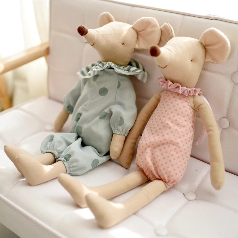 cotton mouse stuffed toy