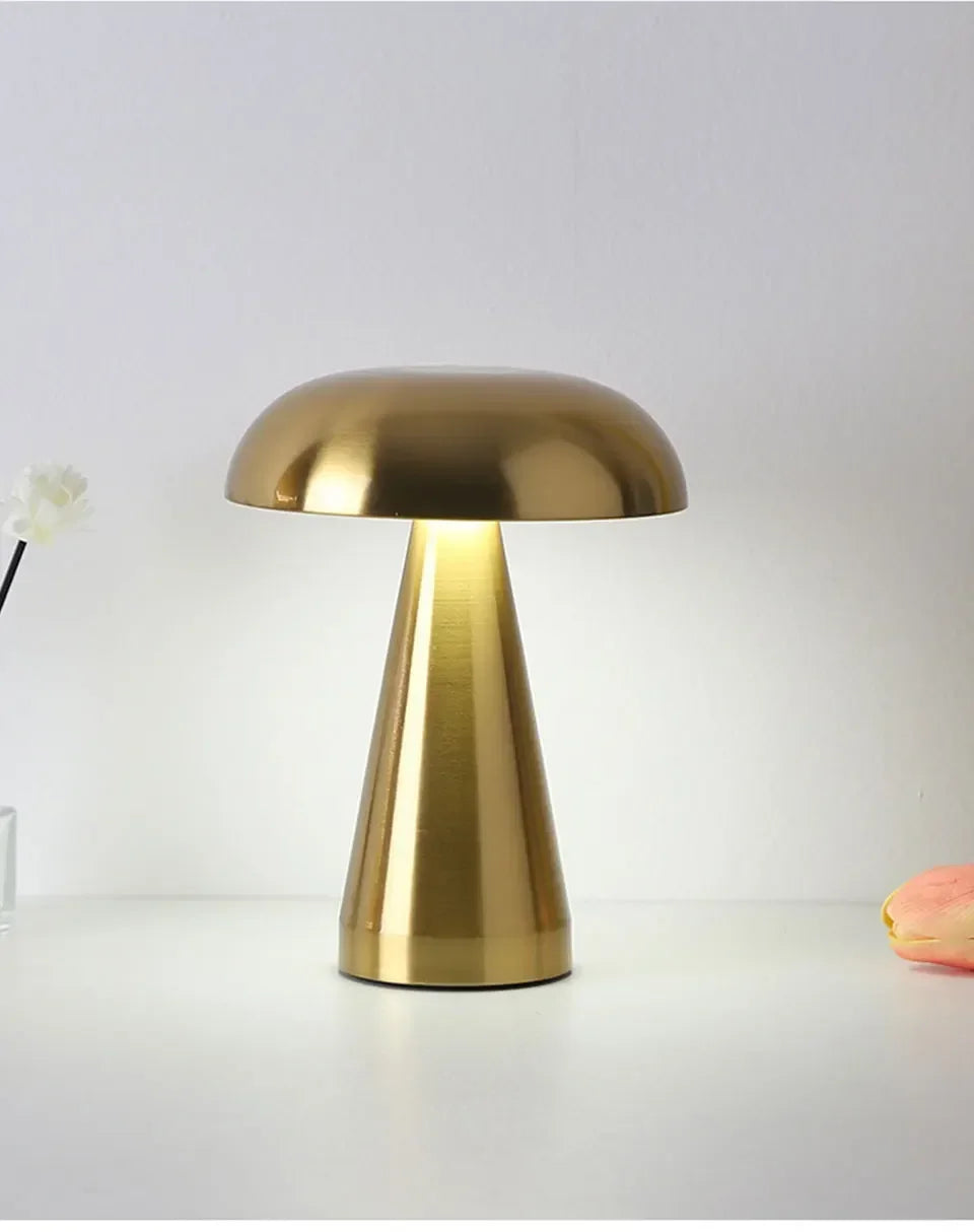 retro LED rechargeable table lamp