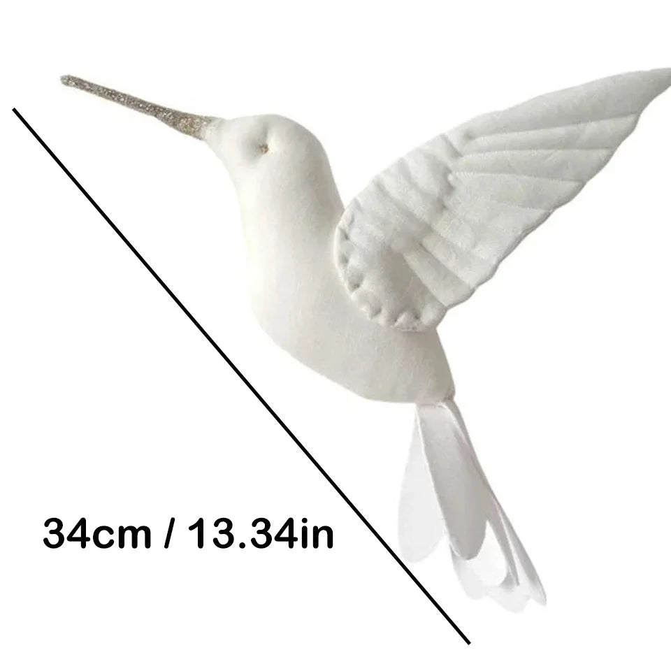hanging fabric hummingbird