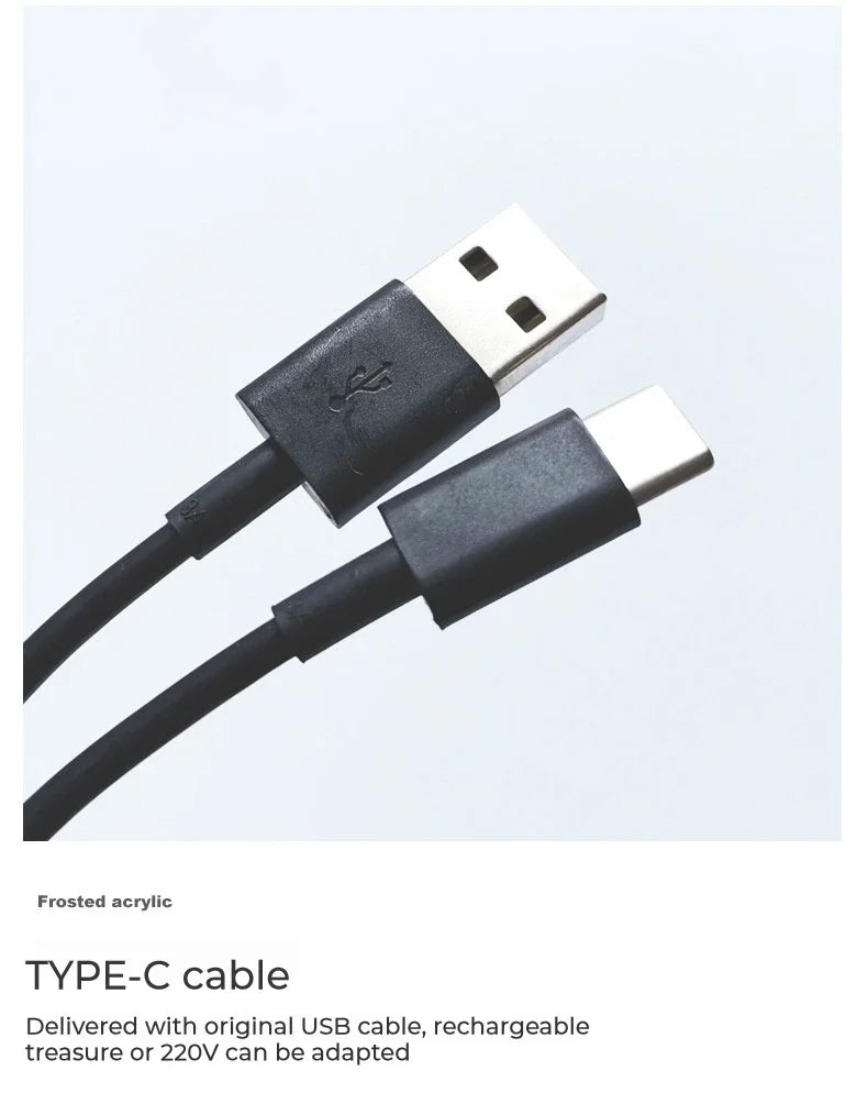 USB rechargeable table lamp