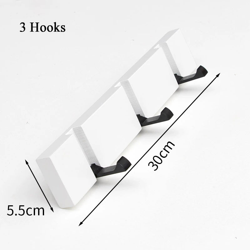wall hanging bamboo key/coat hanger Holder Wall Organizer Rectangle Key Rack Hooks Coat Hooks Home Decoration Coat Hanger