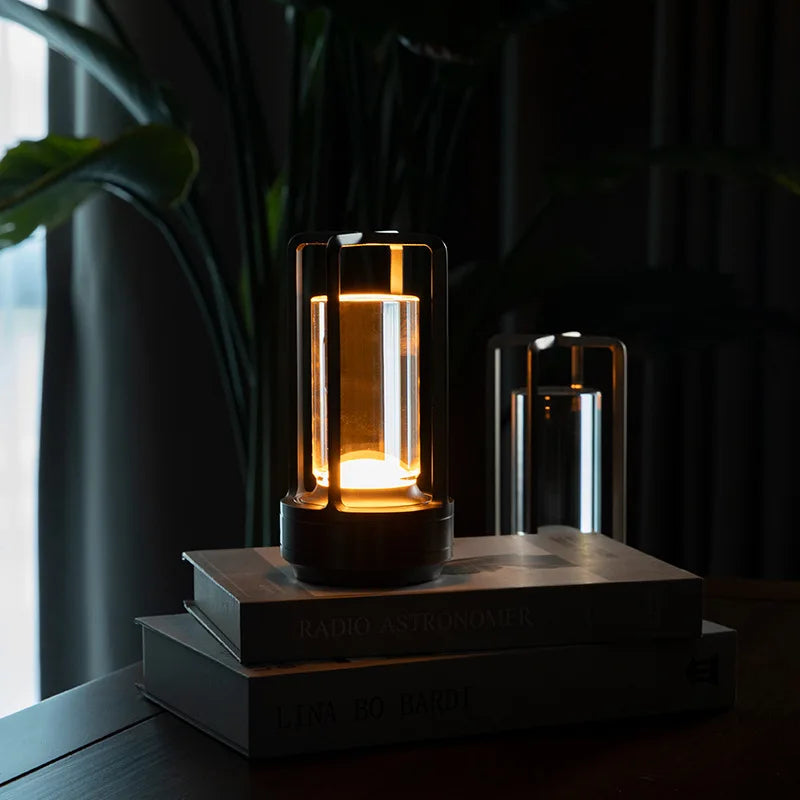 crystal rechargeable lamp
