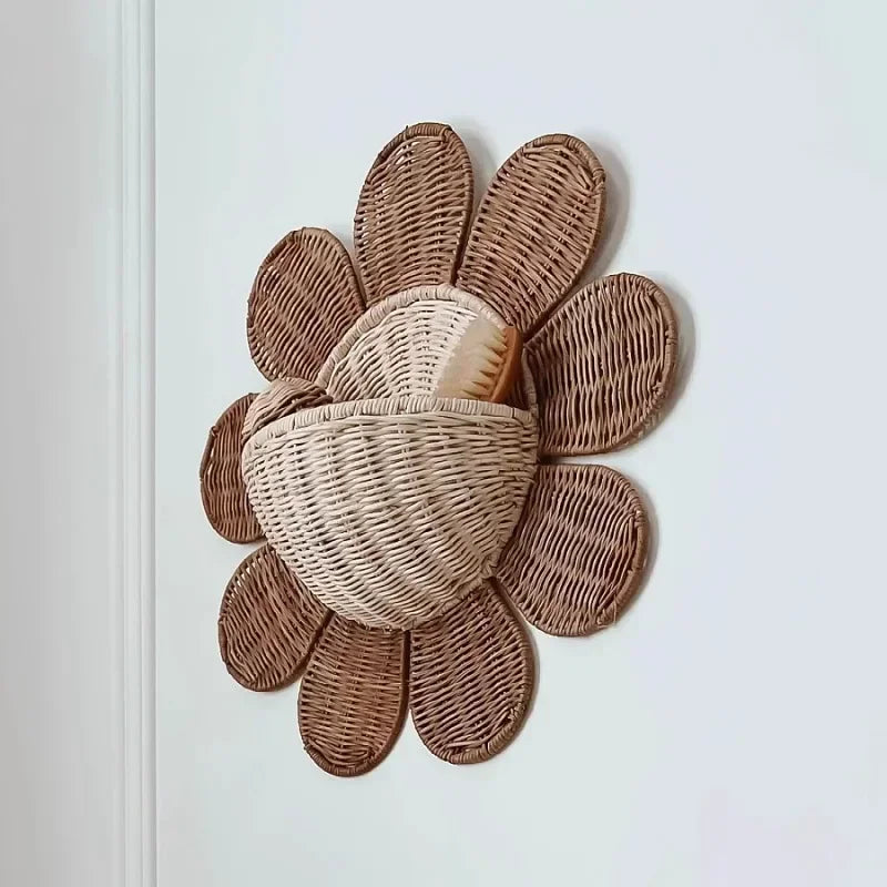 sun flower hanging basket