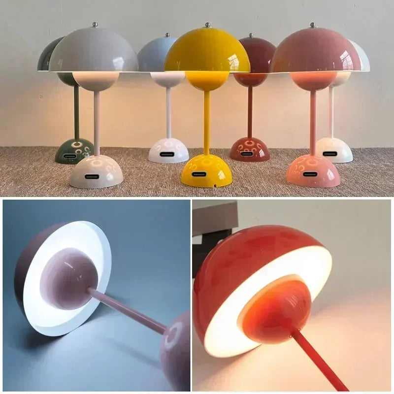 USB rechargeable table lamp
