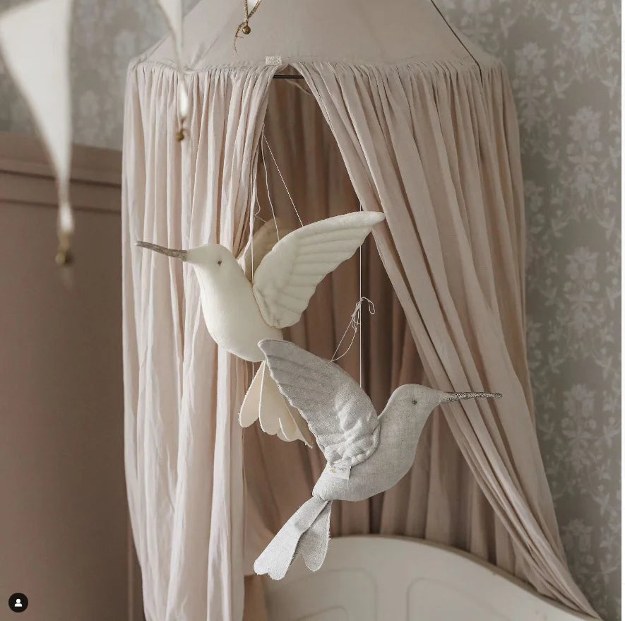 hanging fabric hummingbird