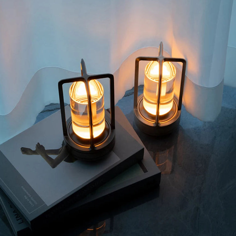 crystal rechargeable lamp