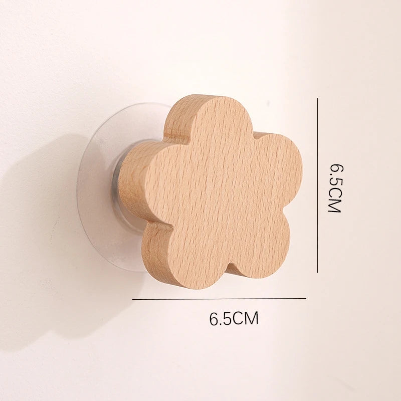 1pcs animal wooden hook