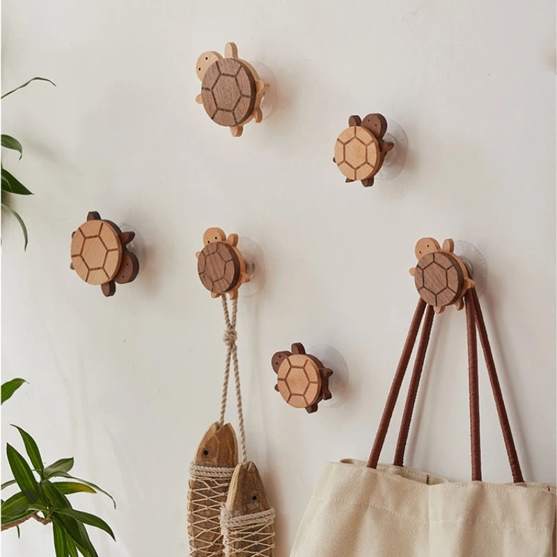 1pcs animal wooden hook