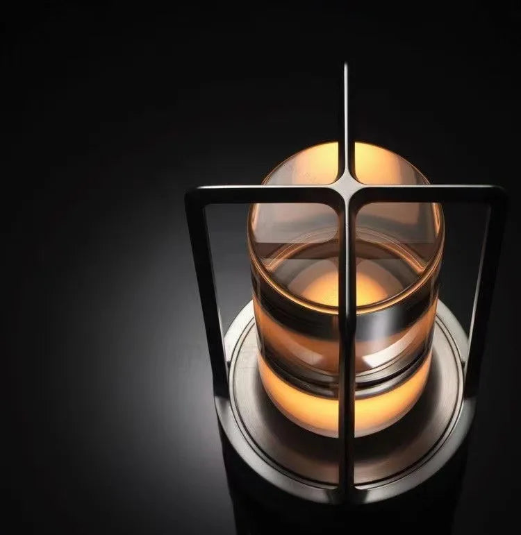 crystal rechargeable lamp