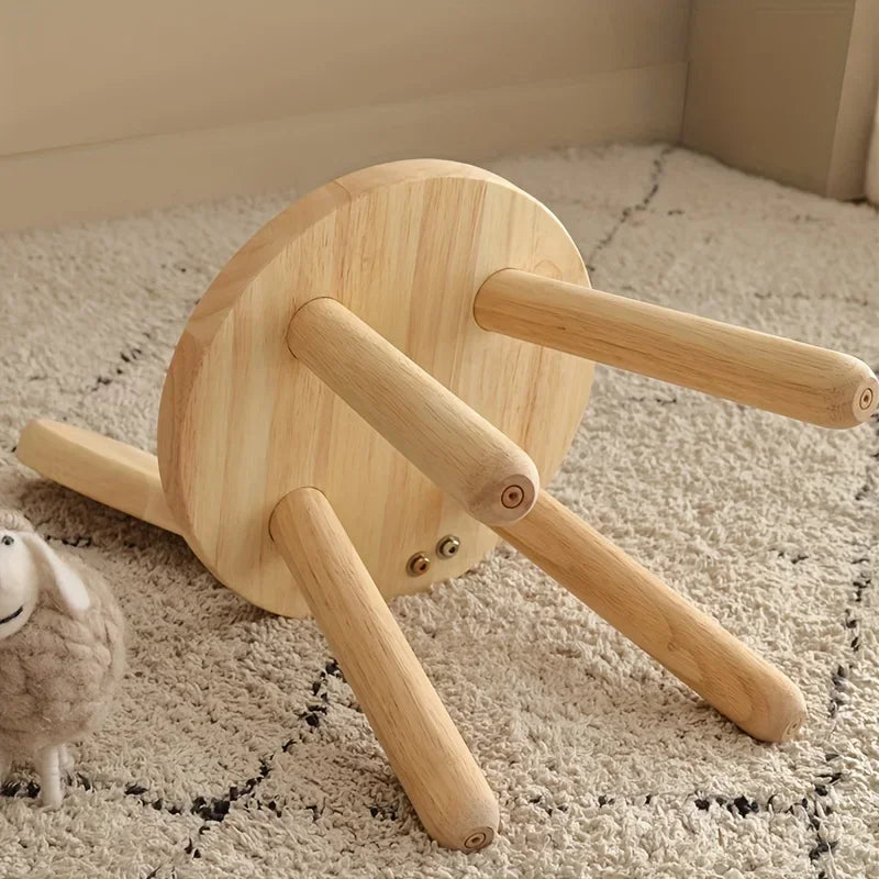 children's  solid wood Stool