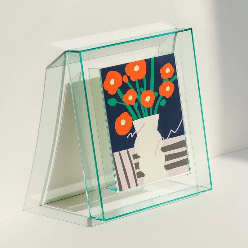 transparent acrylic photo frame