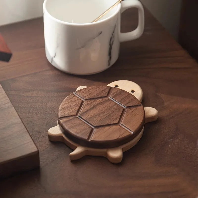 walnut coaster