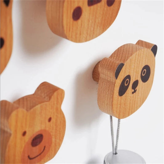 SOLID WOOD WALL HOOKS/DOOR KNOBS