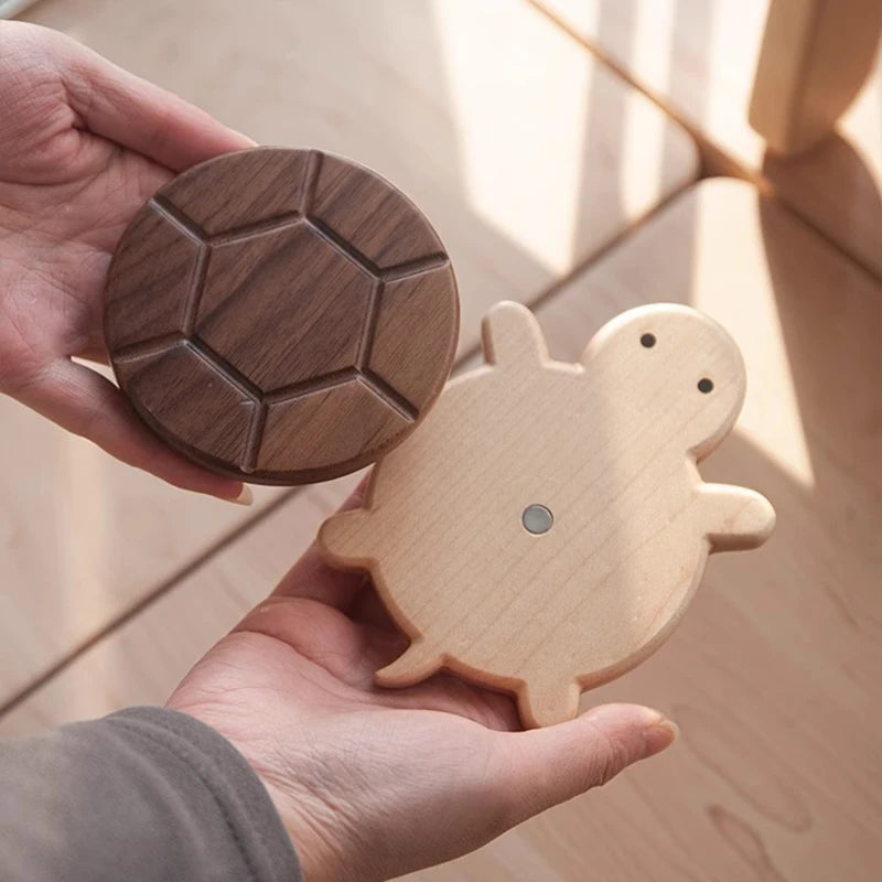 walnut coaster