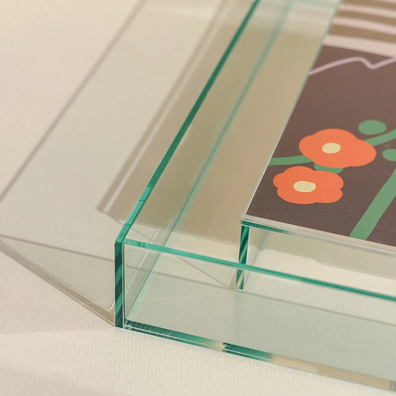 transparent acrylic photo frame