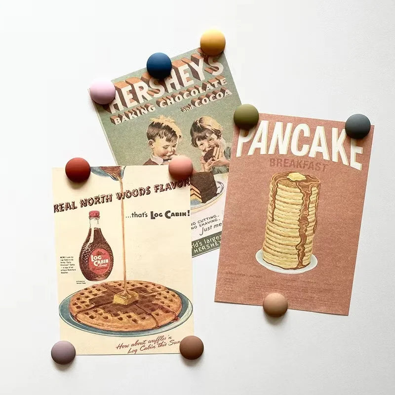 colorful fridge magnet set