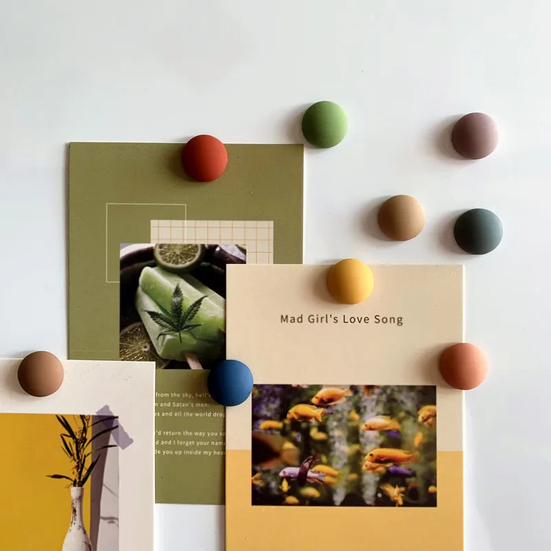 colorful fridge magnet set